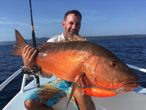 Olivier et son stick orange!